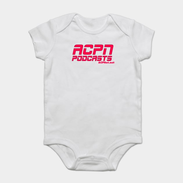 ACPN - Sports TV Network Logo Variant Baby Bodysuit by Art Comedy Pop-Culture Network!